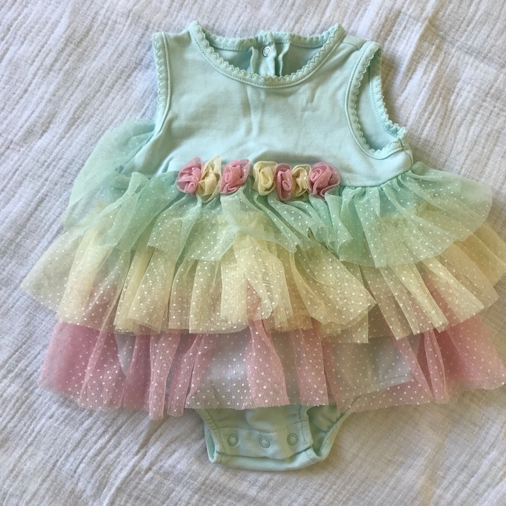 Spring Floral Dress/Bodysuit